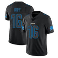 Parkc D.Lions #16 Jared Goff Player Black Impact Limited Home Game Stitched Jerseys
