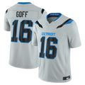 Parkc D.Lions #16 Jared Goff Silver 2026 Rivalries Collection Limited Stitched Jerseys