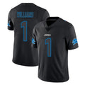Parkc D.Lions #1 Jameson Williams Player Black Impact Limited Home Game Stitched Jerseys
