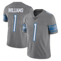 Parkc D.Lions #1 Jameson Williams Player Gray Vapor Untouchable Limited Home Game Stitched Jerseys