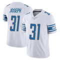Parkc D.Lions #31 Kerby Joseph Player White Limited Vapor Untouchable Home Game Stitched Jerseys