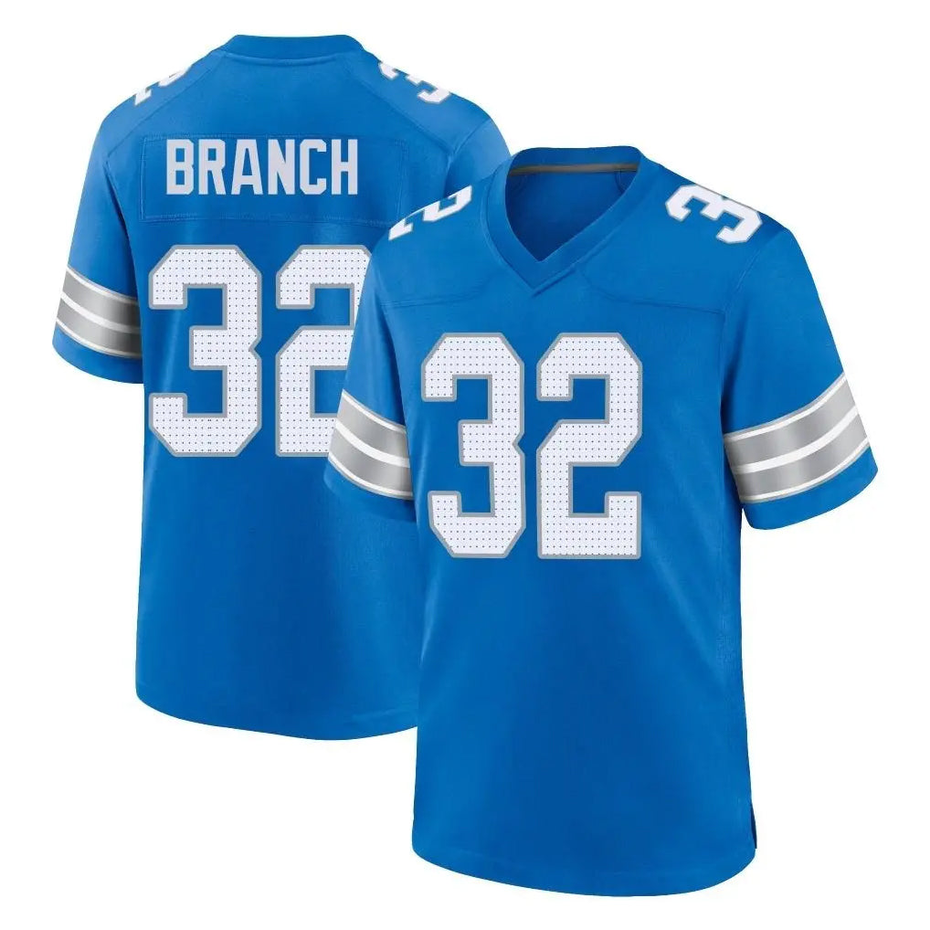 Parkc D.Lions #32 Brian Branch Player Blue Alternate Home Game Stitched Jerseys