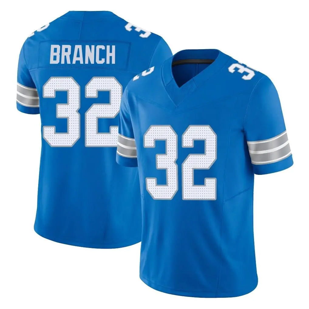 Parkc D.Lions #32 Brian Branch Player Blue Limited Vapor F.U.S.E. Alternate Home Game Stitched Jerseys
