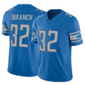 Parkc D.Lions #32 Brian Branch Player Blue Vapor F.U.S.E. Limited Home Game Stitched Jerseys
