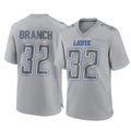 Parkc D.Lions #32 Brian Branch Player Gray Atmosphere Fashion Home Game Stitched Jerseys