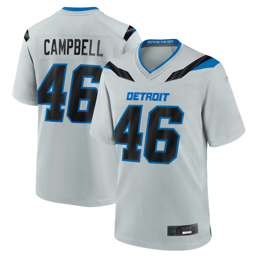 Parkc D.Lions #46 Jack Campbell 2026 Rivalries Collection Game Stitched Jerseys