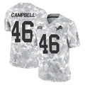 Parkc D.Lions #46 Jack Campbell Player Arctic Camo Salute To Service Limited Stitched Jerseys