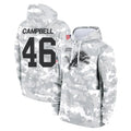 Parkc D.Lions #46 Jack Campbell Player Arctic Camo Salute to Service Hoodies Limited Game Stitched Jerseys