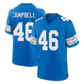 Parkc D.Lions #46 Jack Campbell Player Blue Alternate Home Game Stitched Jerseys