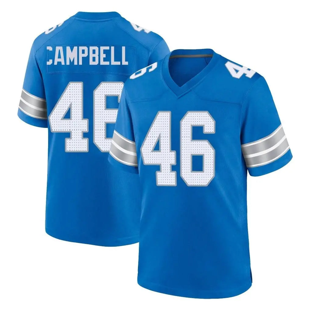 Parkc D.Lions #46 Jack Campbell Player Blue Alternate Home Game Stitched Jerseys