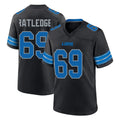 Parkc D.Lions #69 Tate Ratledge Player Black Alternate Home Game Stitched Jerseys