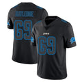 Parkc D.Lions #69 Tate Ratledge Player Black Impact Limited Home Game Stitched Jerseys