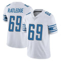 Parkc D.Lions #69 Tate Ratledge Player White Limited Vapor Untouchable Home Game Stitched Jerseys