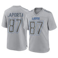 Parkc D.Lions #87 Sam LaPorta Player Gray Atmosphere Fashion Home Game Stitched Jerseys