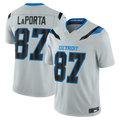 Parkc D.Lions #87 Sam LaPorta Silver 2026 Rivalries Collection Limited Stitched Jerseys