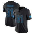 Parkc D.Lions #91 Tyleik Williams Player Black Impact Limited Home Game Stitched Jerseys