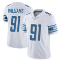 Parkc D.Lions #91 Tyleik Williams Player White Limited Vapor Untouchable Home Game Stitched Jerseys
