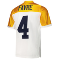 Parkc GB.Packers 1994 #4 Brett Favre Mitchell & Ness White Authentic Throwback Retired Player Stitched Puhic Jersey