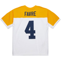 Parkc GB.Packers #4 Brett Favre Mitchell & Ness White 1994 Legacy Replica Stitched Puhic Jersey