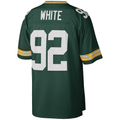 Parkc GB.Packers #92 Reggie White Mitchell & Ness Green Big & Tall 1996 Retired Player Replica Stitched Puhic Jersey
