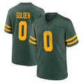 Parkc GB.Packers #0 Matthew Golden Player Green Alternate Home Game Stitched Jerseys