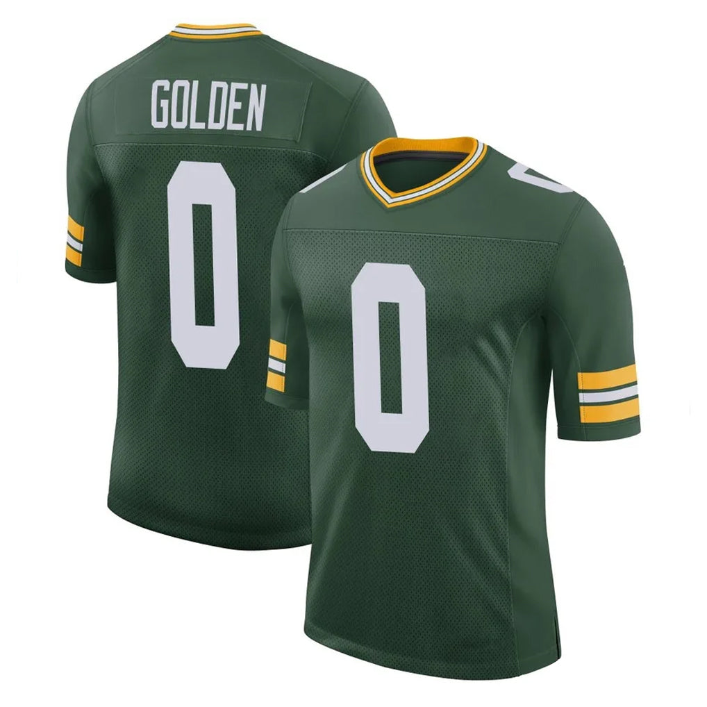 Parkc GB.Packers #0 Matthew Golden Player Green Limited Classic Home Game Stitched Jerseys