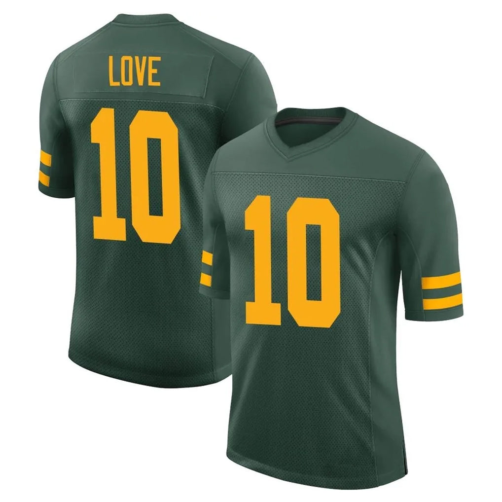 Parkc GB.Packers #10 Jordan Love Player Green Alternate Vapor Home Game Stitched Jerseys