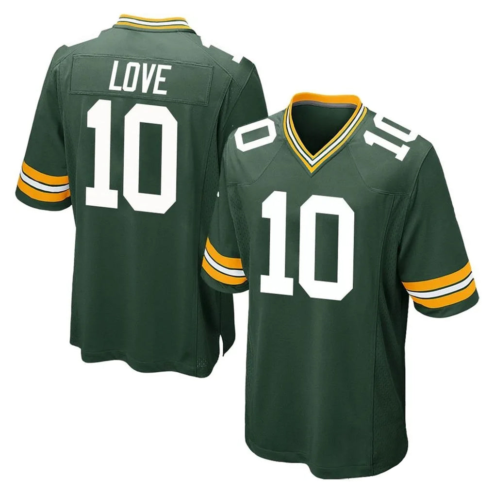 Parkc GB.Packers #10 Jordan Love Player Green Home Game Stitched Jerseys