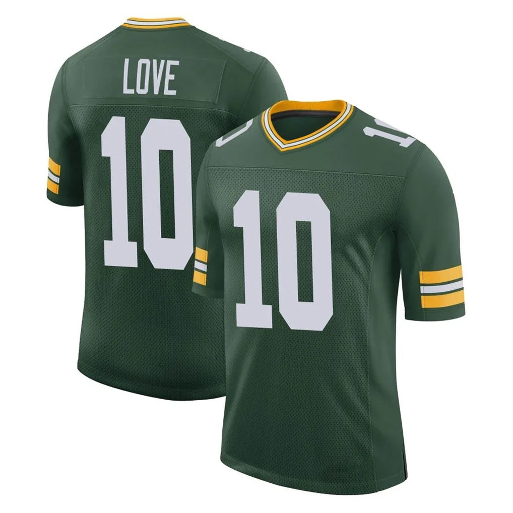 Parkc GB.Packers #10 Jordan Love Player Green Limited Classic Home Game Stitched Jerseys