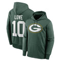 Parkc GB.Packers #10 Jordan Love Player Green Pullover Hoodies Limited Stitched Jerseys