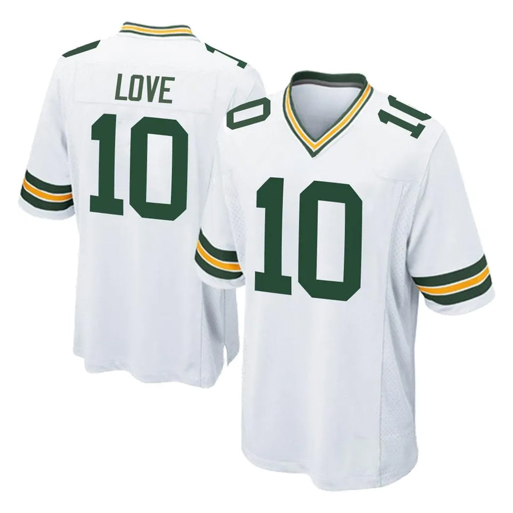 Parkc GB.Packers #10 Jordan Love Player White Home Game Stitched Jerseys