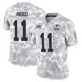 Parkc GB.Packers #11 Jayden Reed Player Arctic Camo Salute To Service Limited Stitched Jerseys