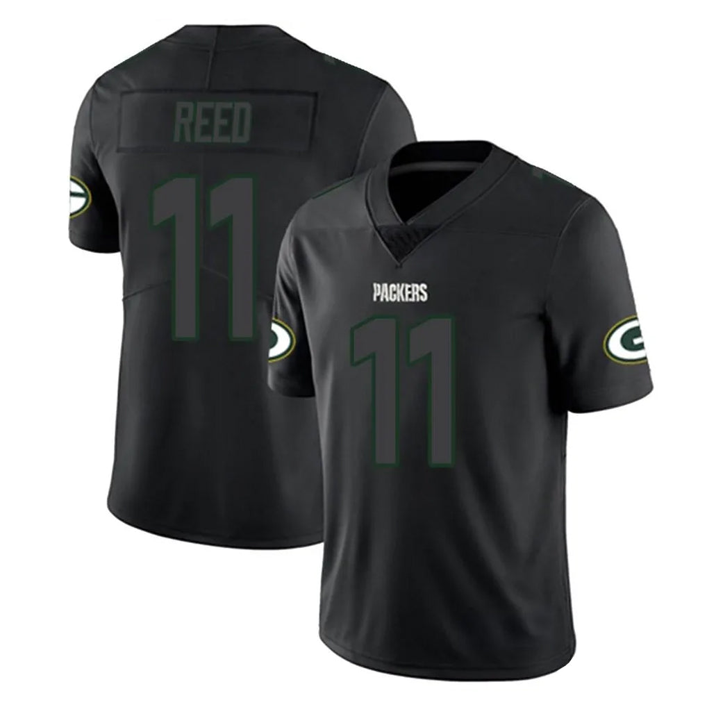 Parkc GB.Packers #11 Jayden Reed Player Black Impact Limited Home Game Stitched Jerseys