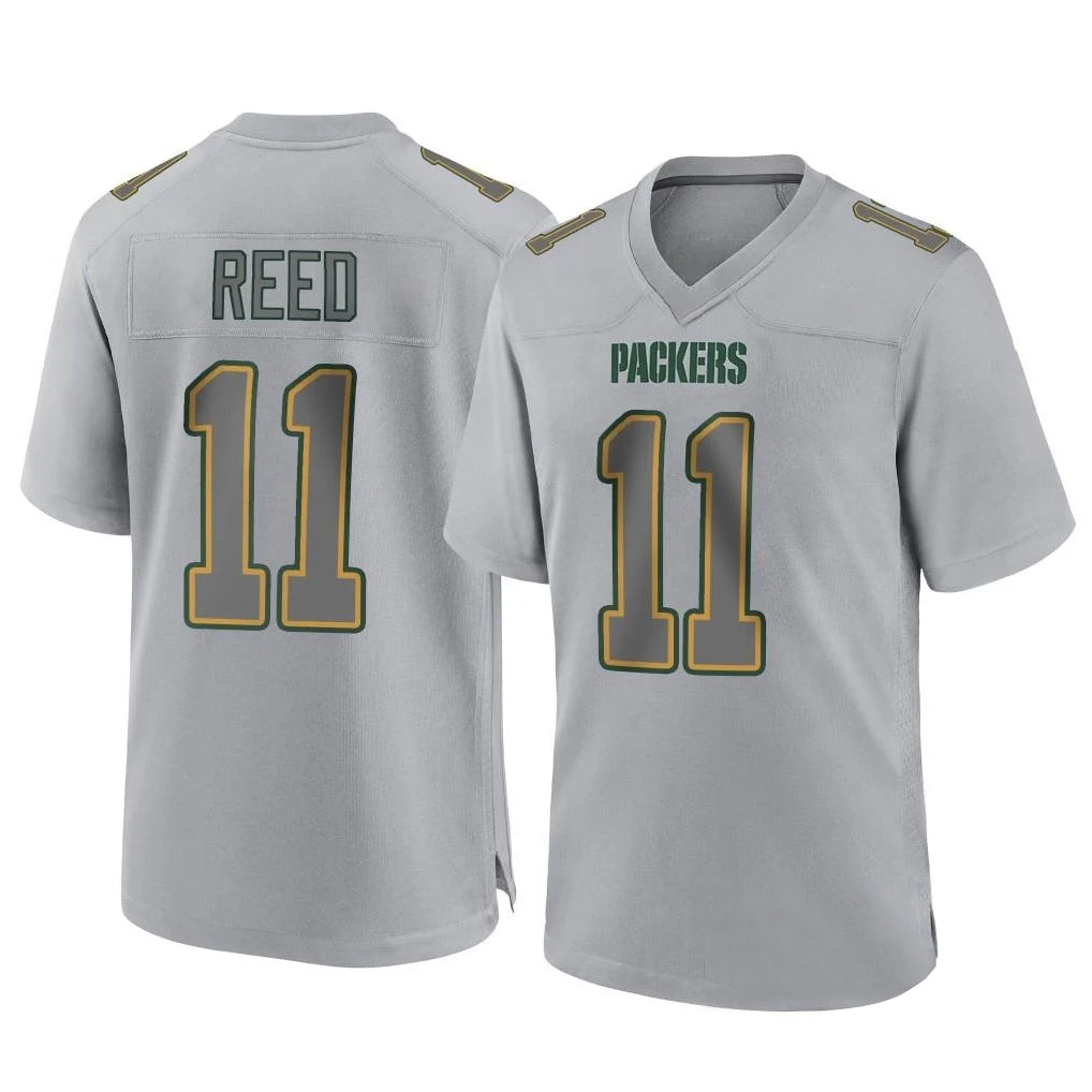 Parkc GB.Packers #11 Jayden Reed Player Gray Atmosphere Fashion Home Game Stitched Jerseys