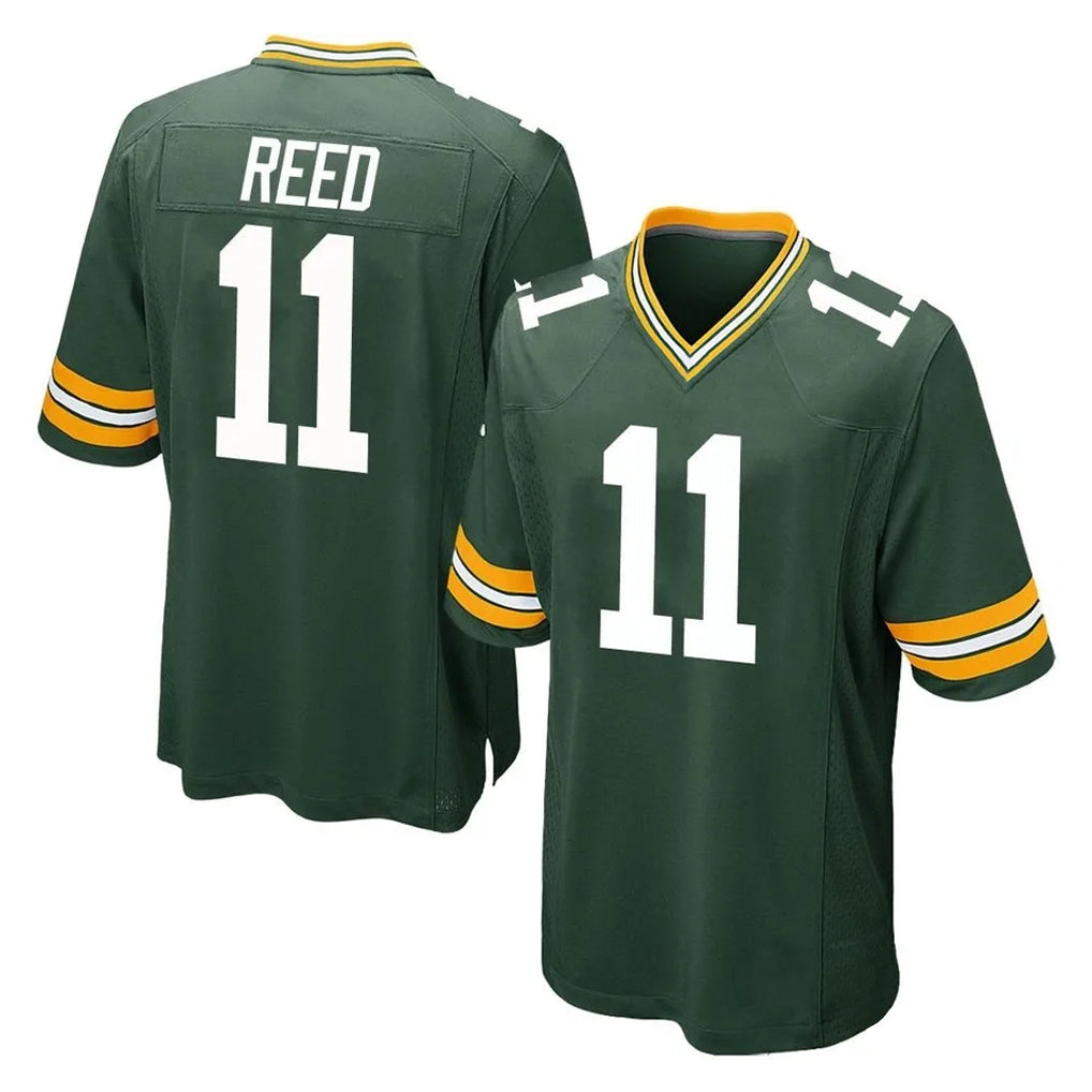 Parkc GB.Packers #11 Jayden Reed Player Green Home Game Stitched Jerseys