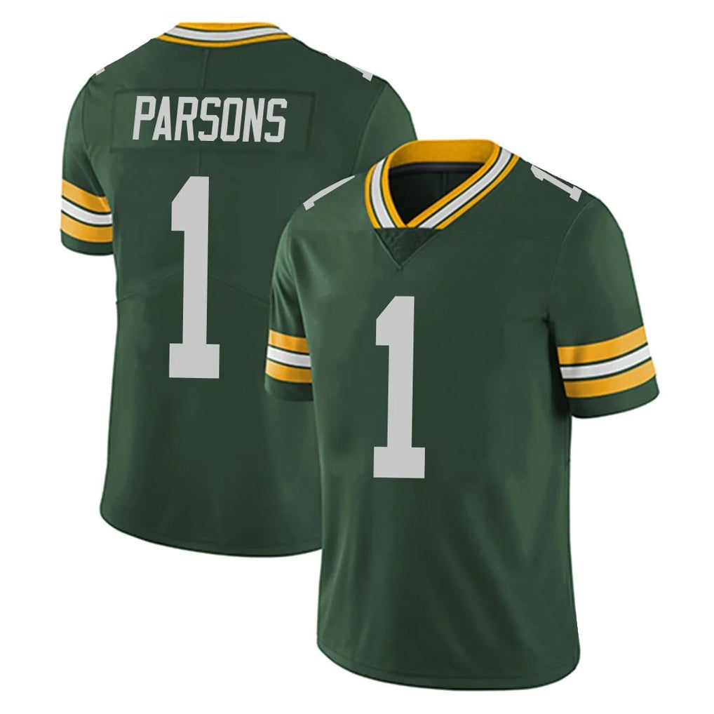 Parkc GB.Packers #1 Micah Parsons Player Green Vapor Untouchable Limited Home Game Stitched Jerseys