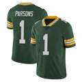 Parkc GB.Packers #1 Micah Parsons Player Green Vapor Untouchable Limited Home Game Stitched Jerseys