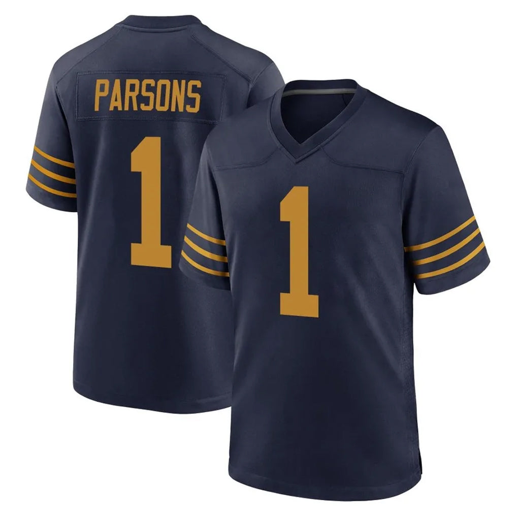 Parkc GB.Packers #1 Micah Parsons Player Navy The 1923 Classic Home Game Stitched Jerseys