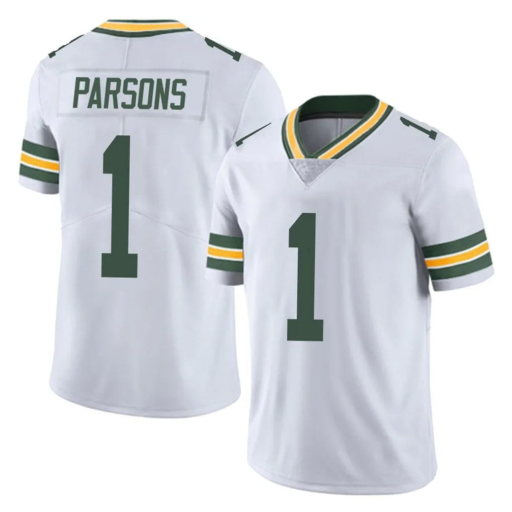 Parkc GB.Packers #1 Micah Parsons Player White Vapor Untouchable Limited Home Game Stitched Jerseys
