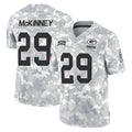 Parkc GB.Packers #29 Xavier McKinney Player Arctic Camo Salute To Service Limited Stitched Jerseys