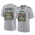 Parkc GB.Packers #29 Xavier McKinney Player Gray Atmosphere Fashion Home Game Stitched Jerseys