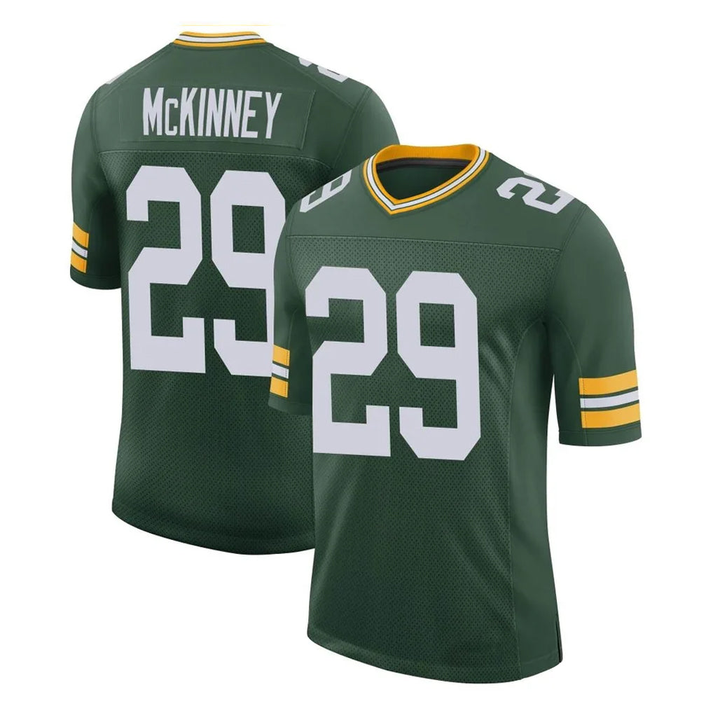 Parkc GB.Packers #29 Xavier McKinney Player Green Limited Classic Home Game Stitched Jerseys