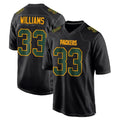 Parkc GB.Packers #33 Evan Williams Player Black Fashion Home Game Stitched Jerseys