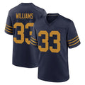 Parkc GB.Packers #33 Evan Williams Player Navy The 1923 Classic Home Game Stitched Jerseys
