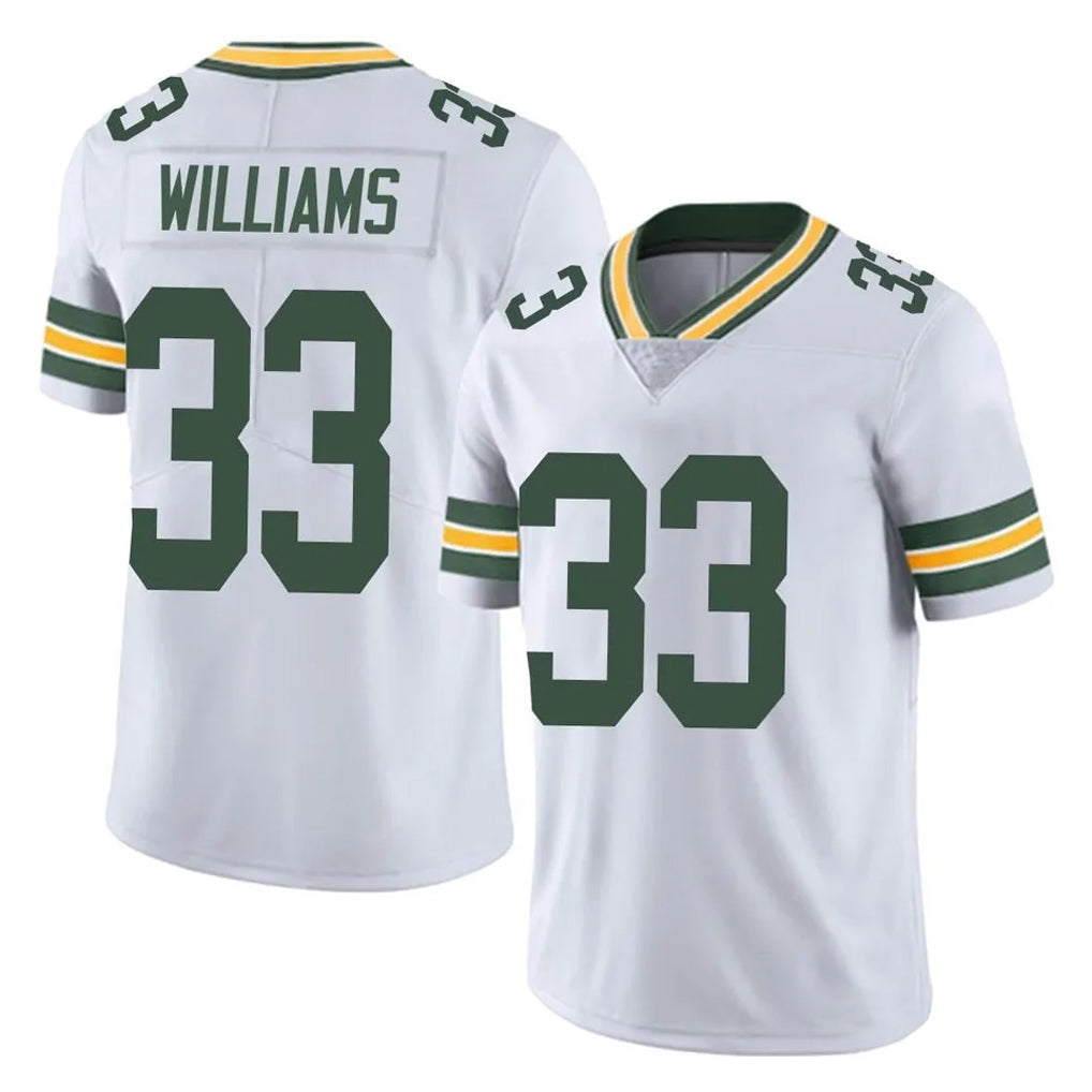 Parkc GB.Packers #33 Evan Williams Player White Vapor Untouchable Limited Home Game Stitched Jerseys