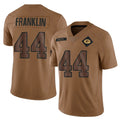 Parkc GB.Packers #44 Zaire Franklin Player Brown Salute To Service Limited Stitched Jerseys
