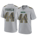 Parkc GB.Packers #44 Zaire Franklin Player Gray Atmosphere Fashion Home Game Stitched Jerseys