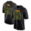 Parkc GB.Packers #50 Zach Tom Player Black Fashion Home Game Stitched Jerseys