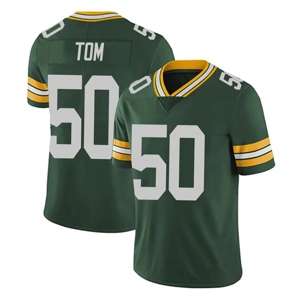 Parkc GB.Packers #50 Zach Tom Player Green Vapor Untouchable Limited Home Game Stitched Jerseys