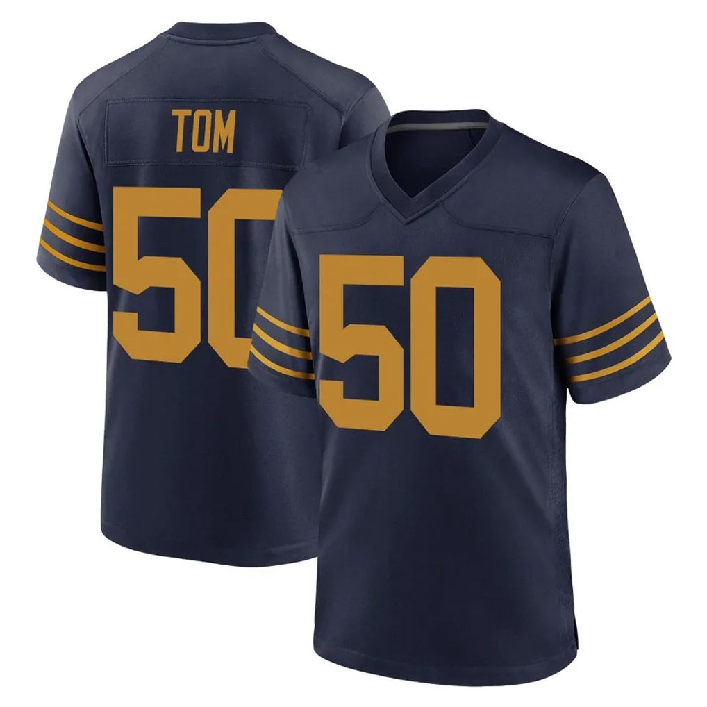 Parkc GB.Packers #50 Zach Tom Player Navy The 1923 Classic Home Game Stitched Jerseys
